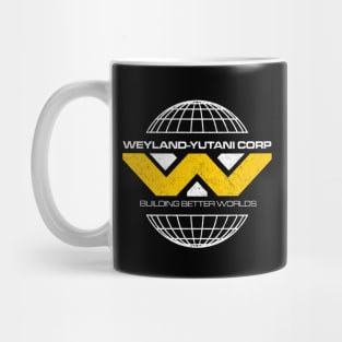 Weyland - Yutani Corp - Building Better Worlds - vintage logo Mug